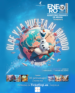 Olaf y la vuelta al mundo, El musical en Tenerife