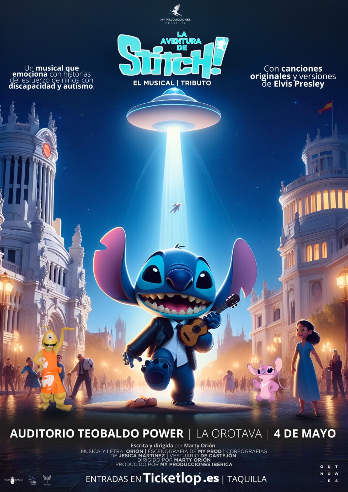 La Aventura de Stitch, El Musical Tributo en Tenerife