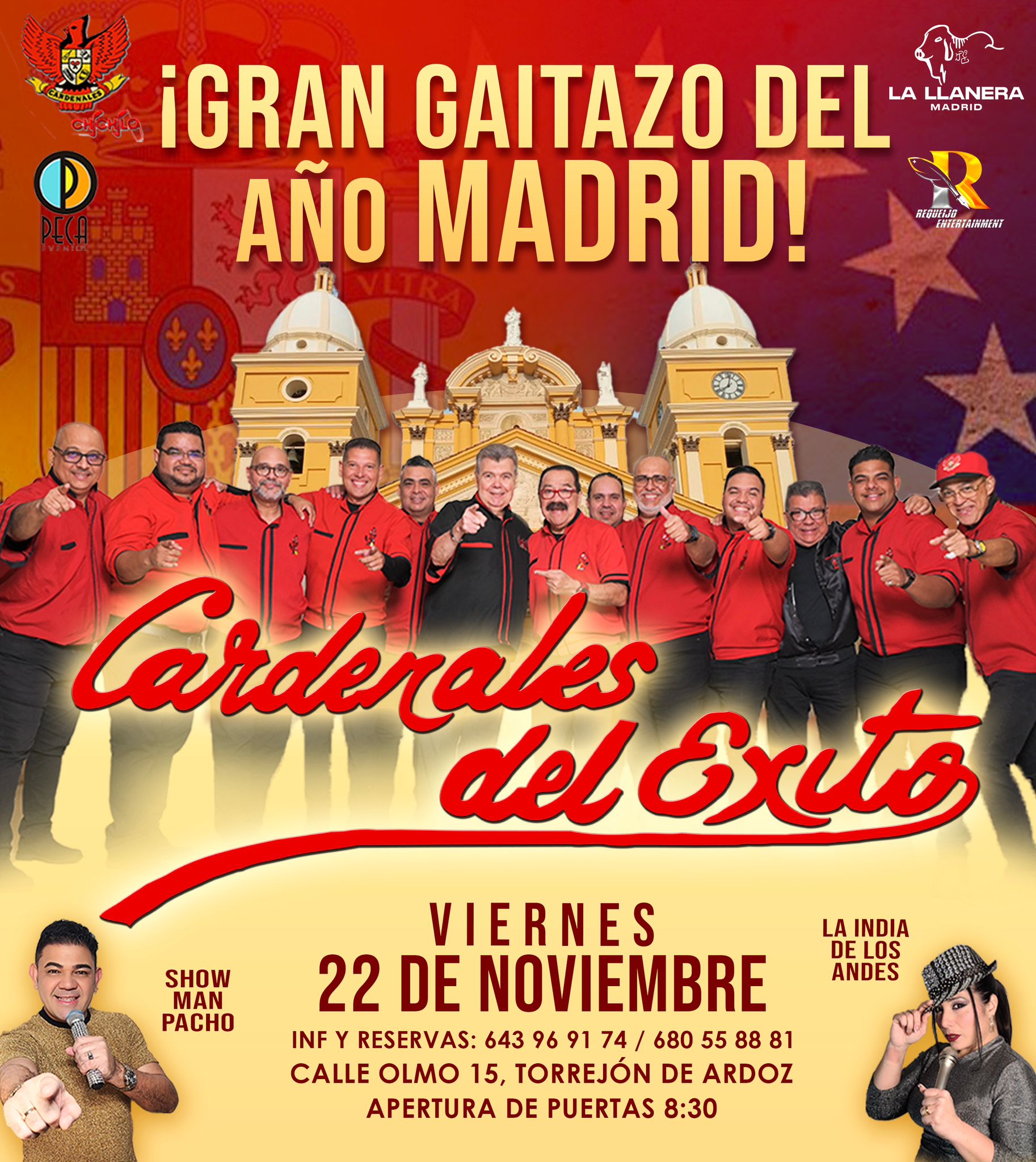 Cardenales del Éxito en Madrid