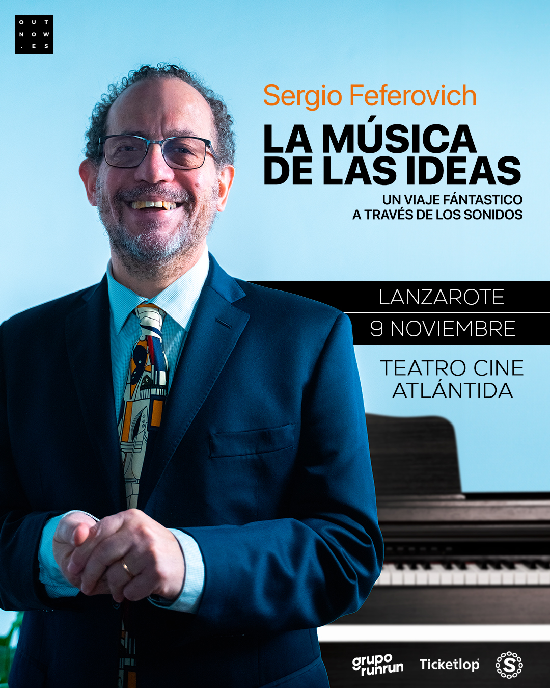 Sergio Feferovich - La música de las ideas en Lanzarote